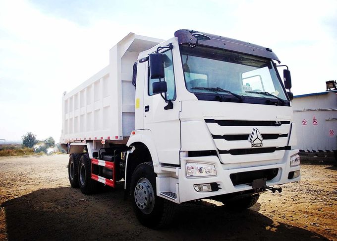 Sinotruk 6x4 371 βαρέων καθηκόντων φορτηγό απορρίψεων δύναμης αλόγων 25 τόνοι φορτηγών HOWO