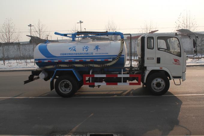 ΕΥΡΟ- ΙΙ φορτηγό αναρρόφησης λυμάτων howo 6M3 290hp, ταχύτητα 500r αντλιών/λ.