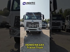 10 τροχούς SINOTRUK HOHAN N7B Prime Mover Truck Euro 2 371HP 6x4 HF9 Τραμπελικό φρένο