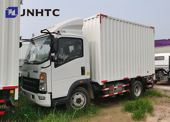 Καύσιμα 4x2 5ton Light Cargo Van Truck Sinotruk Howo diesel