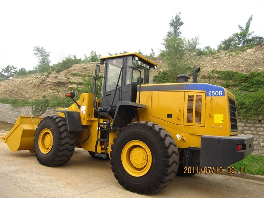 Τα SEM 650B φορτωτής ροδών 5 τόνου με τη μηχανή cummins 5000 κλ εκτίμησαν τη χωρητικότητα φορτίων