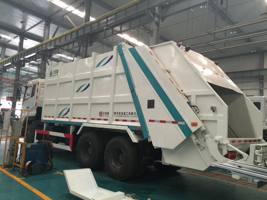 12cbm επιλογή ZZ1257M4647A φορτηγών WD615.47 EURII RHD συμπιεστών απορριμάτων