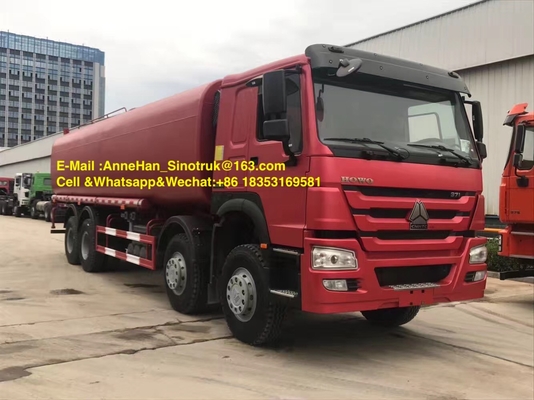 Φορτηγό 25-35CBM 8X4 νερού Sinotruk για τον εξωραϊσμό μεταφοράς νερού Sinotruk Howo
