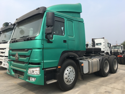 371hp SINOTRUK HOWO 6*4 πρωταρχικό - άσπρη μηχανή diesel χρώματος φορτηγών μετακινούμενων
