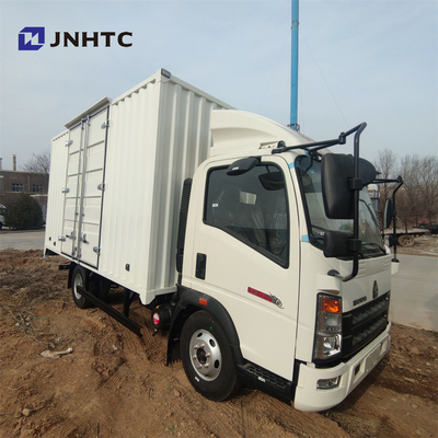 SINOTRUK HOWO LHD Box Truck Van Cargo Truck 6 τόνοι 116hp