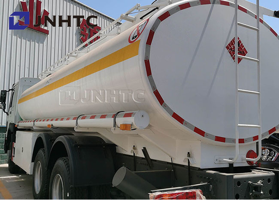 Φορτηγό 6x4 20000l δεξαμενών καυσίμων Howo Sinotruk 25000 λίτρα