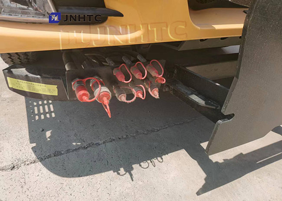 Ανοιχτό φορτηγό Sinotruk Howo 371hp 300L αρότρων χιονιού οδικών οχημάτων αποκομιδής απορριμμάτων