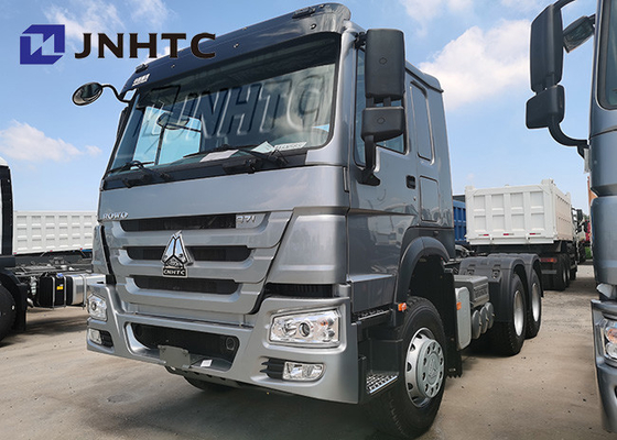 6x4 Sinotruk Howo πρωταρχικό - μετακινούμενος 25 επικεφαλής τόνοι φορτηγών 371HP ρυμουλκών