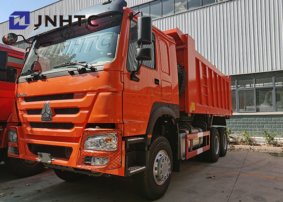 Από το δρόμο 20 Cbm πορτοκαλί Sinotruck φορτηγό απορρίψεων HOWO 6x4