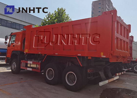 Από το δρόμο 20 Cbm πορτοκαλί Sinotruck φορτηγό απορρίψεων HOWO 6x4