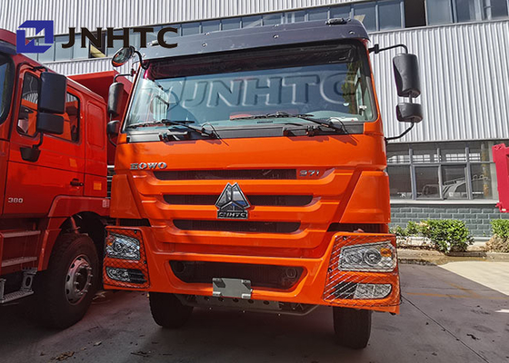 Από το δρόμο 20 Cbm πορτοκαλί Sinotruck φορτηγό απορρίψεων HOWO 6x4