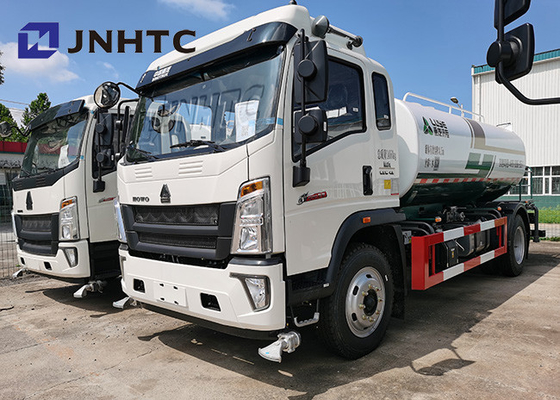 Μίνι φορτηγό 4x2 10cbm νερού βυτιοφόρων Sinotruk Howo
