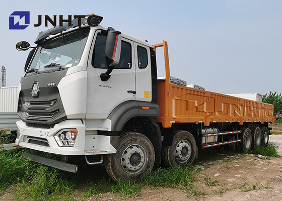 Πίσω φορτηγά 31tons Lhd Sinotruk 8x4 Hohan οριζόντια με τον ανυψωτικό άξονα