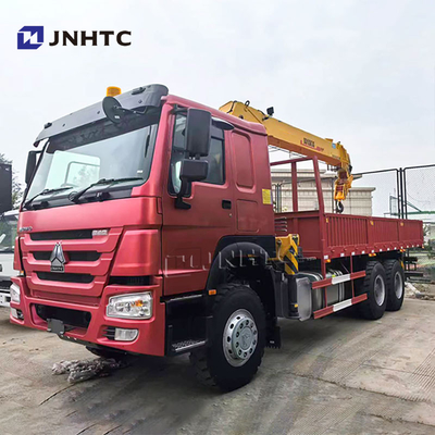 Sinotruk HOWO 6x4 Καθαρό γερανό φορτηγό 10 τροχών 340hp 10 τόνους