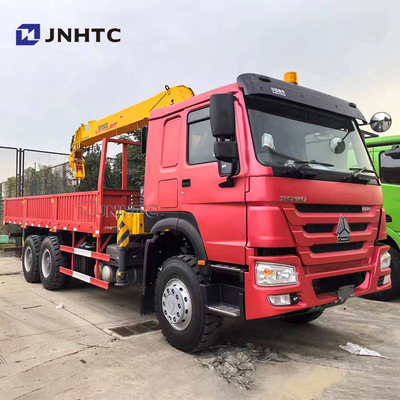 Sinotruk HOWO 6x4 Καθαρό γερανό φορτηγό 10 τροχών 340hp 10 τόνους