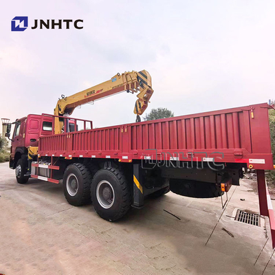 Sinotruk HOWO 6x4 Καθαρό γερανό φορτηγό 10 τροχών 340hp 10 τόνους
