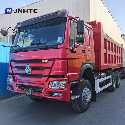 Μεσαίο ανύψωμα βαρύ φορτίο 6X4 340HP φορτηγό τύπας 10 τροχών αριστερό σύστημα οδήγησης
