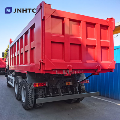 Μεσαίο ανύψωμα βαρύ φορτίο 6X4 340HP φορτηγό τύπας 10 τροχών αριστερό σύστημα οδήγησης