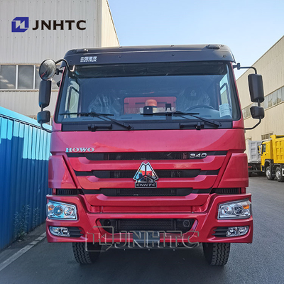 Μεσαίο ανύψωμα βαρύ φορτίο 6X4 340HP φορτηγό τύπας 10 τροχών αριστερό σύστημα οδήγησης
