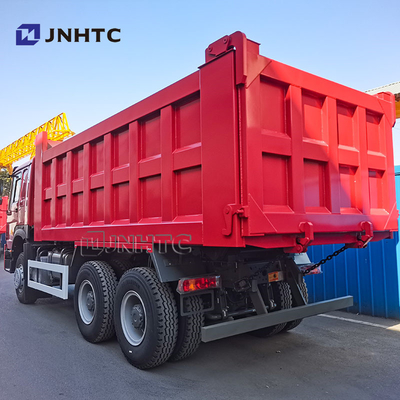 Μεσαίο ανύψωμα βαρύ φορτίο 6X4 340HP φορτηγό τύπας 10 τροχών αριστερό σύστημα οδήγησης