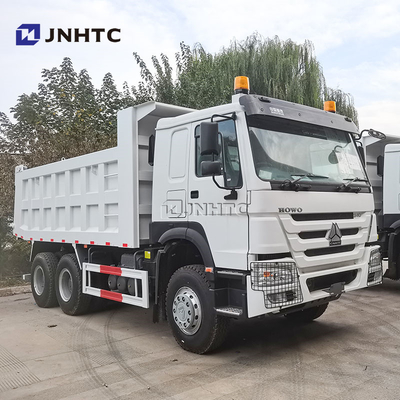 Βαρύ φορτίο Howo Tipper Truck 6X4 340HP Ντάμπερ 10 τροχούς Αριστερή κίνηση