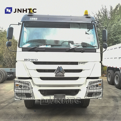 Βαρύ φορτίο Howo Tipper Truck 6X4 340HP Ντάμπερ 10 τροχούς Αριστερή κίνηση