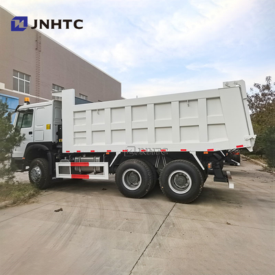 Βαρύ φορτίο Howo Tipper Truck 6X4 340HP Ντάμπερ 10 τροχούς Αριστερή κίνηση