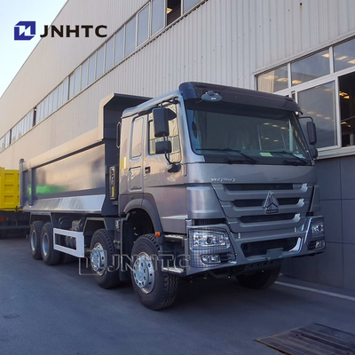 12 τροχοφόρο φορτηγό Howo 31 τόνων 8x4 380HP Αριστερό κινητήρα φορτηγό