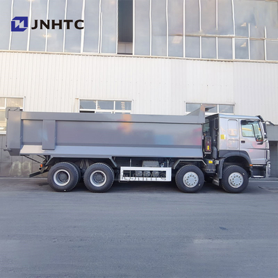 12 τροχοφόρο φορτηγό Howo 31 τόνων 8x4 380HP Αριστερό κινητήρα φορτηγό
