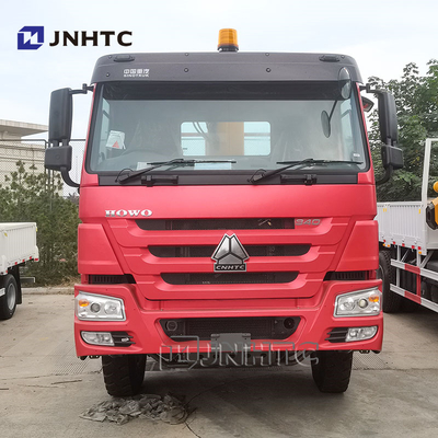 Howo 6x4 Straight Arm Crane Truck 10 τροχών 340hp φορτίο με γερανό