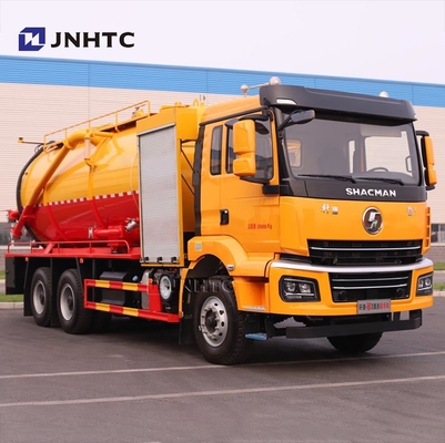 Shacman E3 Suction Tanker Trucks 6x4 340HP 400HP Αποχέτευση Καθαρά Καθαρή τιμή