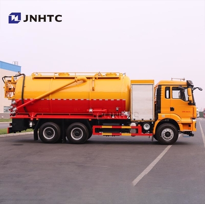 Shacman E3 Suction Tanker Trucks 6x4 340HP 400HP Αποχέτευση Καθαρά Καθαρή τιμή