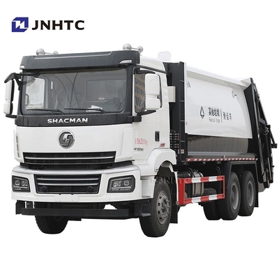 Τρόφο συμπιεστή σκουπιδιών Shacman E3 6X4 15 τόνων New Power 10 Wheel Hot Sell