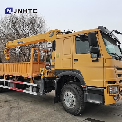 Howo Straight Arm Cargo με γερανό 6x4 10 τροχών 380hp 10T Καλή τιμή