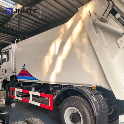 Τεχνητό φορτηγό σκουπιδιών Shacman H3000 345HP 4X2 6 τροχών Συμπυκνωτής