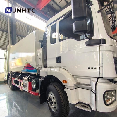 Τεχνητό φορτηγό σκουπιδιών Shacman H3000 345HP 4X2 6 τροχών Συμπυκνωτής