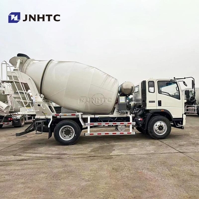 Νέο HOWO Μίνι Μικροσυσκευαστή Με Λευκό Χρώμα 4X2 4cbm 6 τροχών Υψηλής Ποιότητας