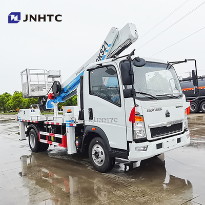 Howo 4x2 Bucket Truck Aerial Working Platform Truck Mounted High Altitude Operation Truck Για συντήρηση οδικών φωτισμών