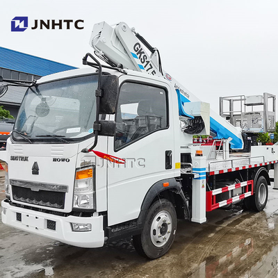 Howo 4x2 Bucket Truck Aerial Working Platform Truck Mounted High Altitude Operation Truck Για συντήρηση οδικών φωτισμών