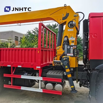 HOWO Τρακ 6X4 10 τροχών 340hp 10 τόνων φορτηγό με γερανό