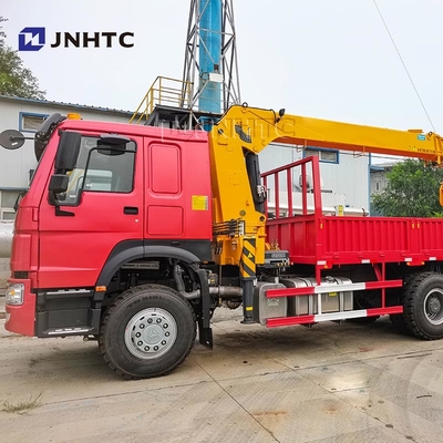 HOWO Τρακ 6X4 10 τροχών 340hp 10 τόνων φορτηγό με γερανό