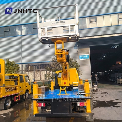Τελεφερίκ 4x2 12m 18m Telescopic Boom Aerial Platform Τελεφέρι