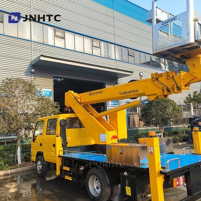 Τελεφερίκ 4x2 12m 18m Telescopic Boom Aerial Platform Τελεφέρι