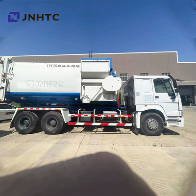 HOWO NX Σκουπίδια φορτηγό συμπιεστή 6x4 290HP Κάν καθαρισμού φορτηγό Σκουπίδια συμπιεστή φορτηγό