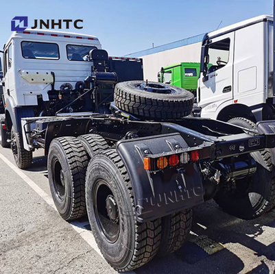 Καλύτερο φορτηγό τρακτέρ Beiben Euro3 EGR 380hp 6x6 Prime Mover και ρυμουλκούμενο με μακρά διάρκεια ζωής