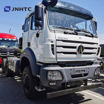 Καλύτερο φορτηγό τρακτέρ Beiben Euro3 EGR 380hp 6x6 Prime Mover και ρυμουλκούμενο με μακρά διάρκεια ζωής