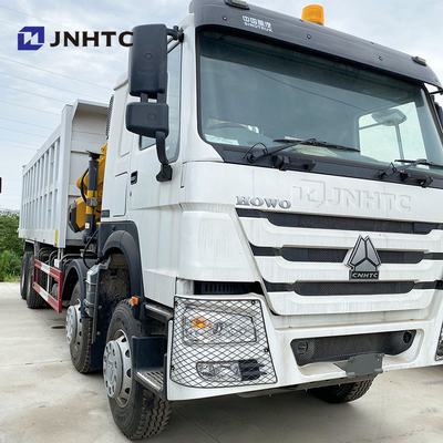 Ζεστό Sinotruk Howo γερανό φορτηγό 8X4 10Tons φορτίο με αναδιπλούμενο γερανό 16 τροχούς Καλύτερη τιμή