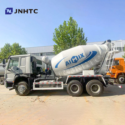 SINOTRUK HOWO Αμαξοστάσιο ανάμειξης σκυροδέματος 6x4 10 τροχών 400HP Αμαξοστάσιο ανάμειξης σκυροδέματος