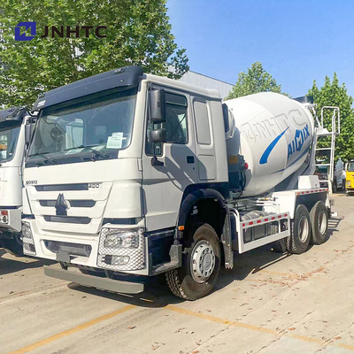 SINOTRUK HOWO Αμαξοστάσιο ανάμειξης σκυροδέματος 6x4 10 τροχών 400HP Αμαξοστάσιο ανάμειξης σκυροδέματος