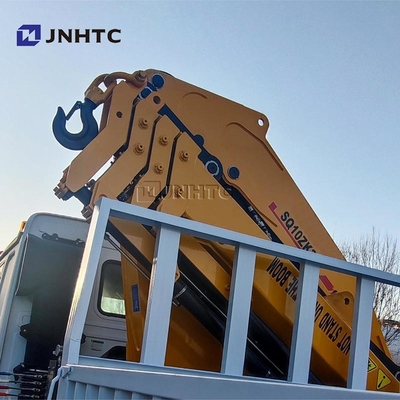 HOWO Κρέας 6x4 400HP φορτηγό φορτίου με 10 τόνους φορτηγό γερανού